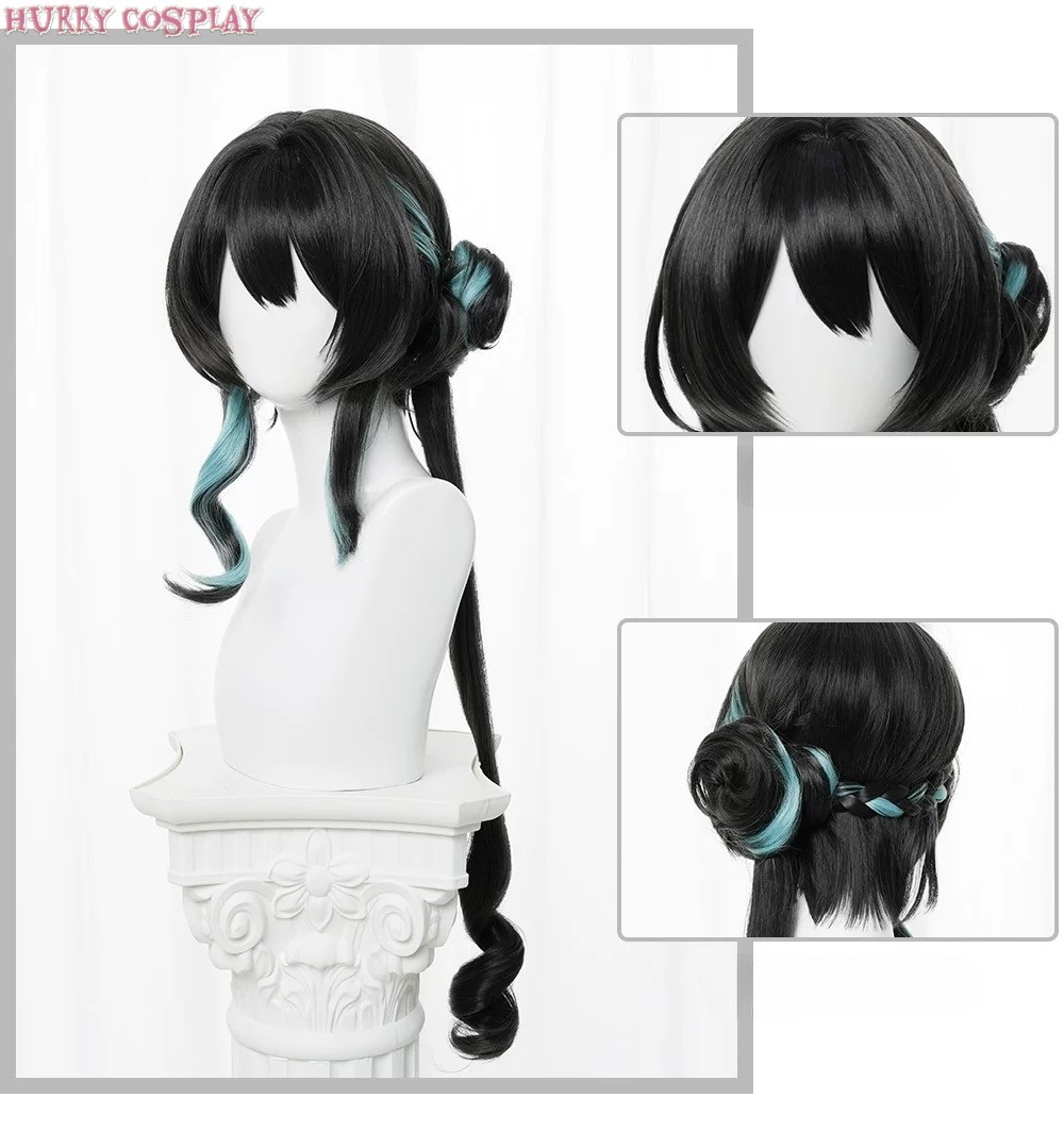 Game Cosplay,Honkai: Star Rail,Wigs,Honkai Star Rail Ruan Mei Cosplay Costume - Wig